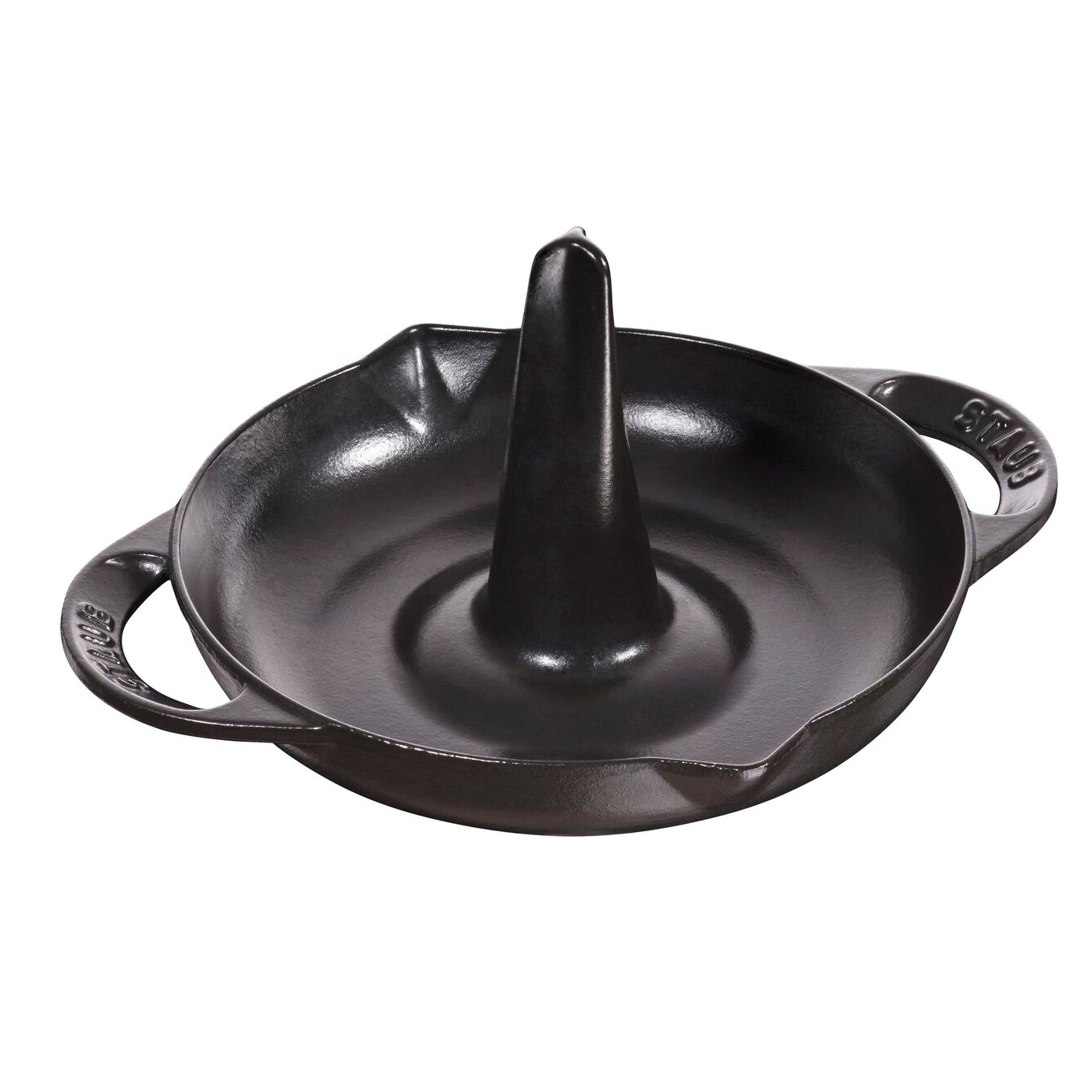 Staub Cast Iron 9 x 6.6 Oval Covered Baking Dish - Matte Black