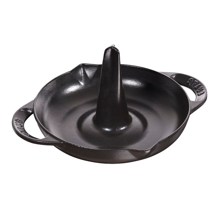 Staub Cast Iron 12-inch x 8-inch Roasting Pan - Matte Black, Made in France