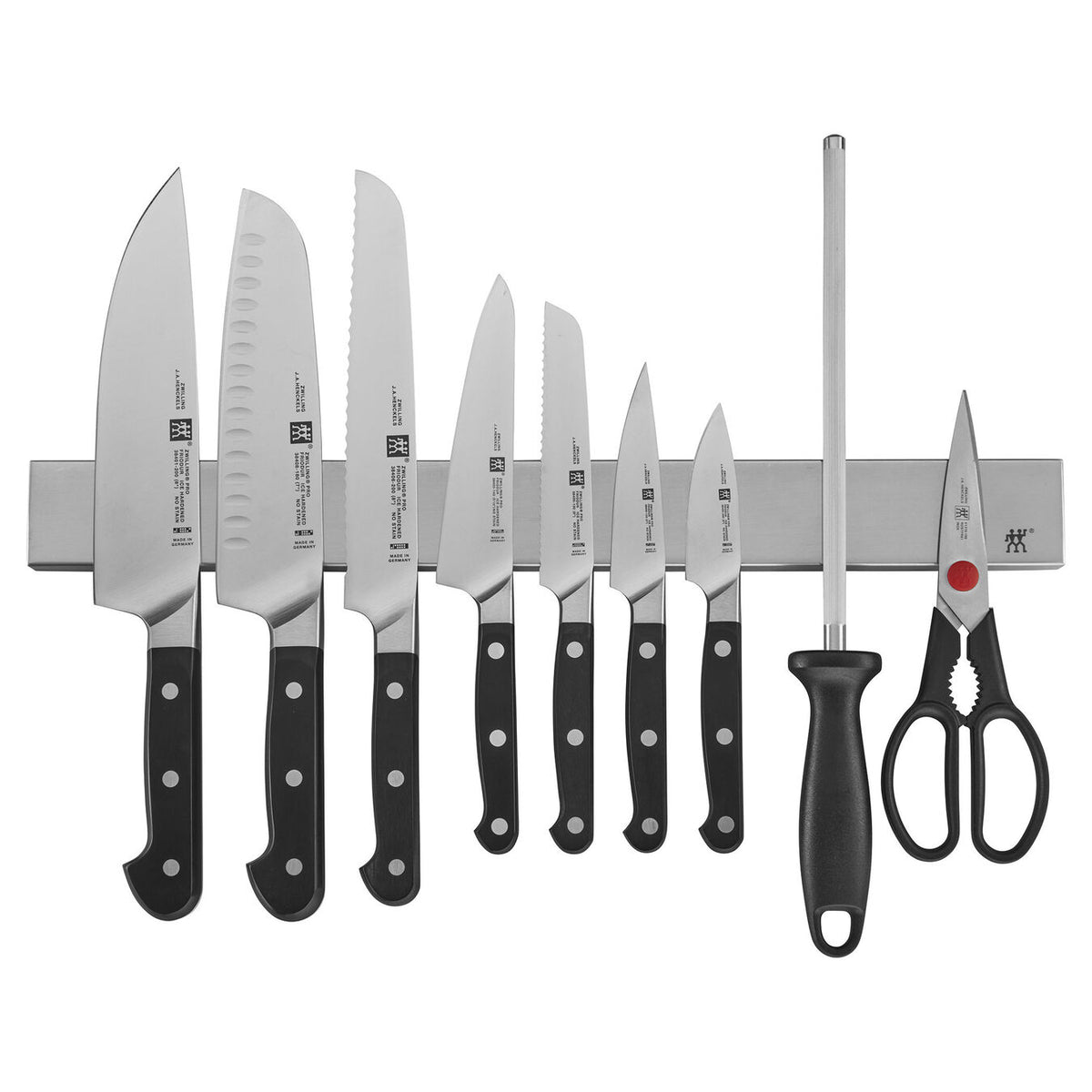 Zwilling Pro 10-Piece Knife Block Set Acacia