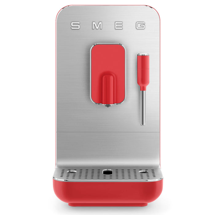 Smeg Fully Automatic Red Coffee Machine with Steamer