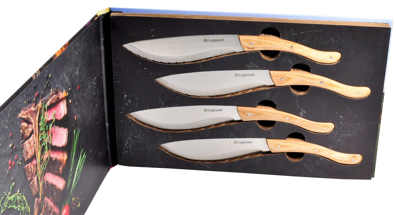 4 Wood Handle Kiwi Knife